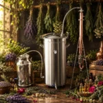 50+200 litre profesyonel bitki distilasyon cihazı