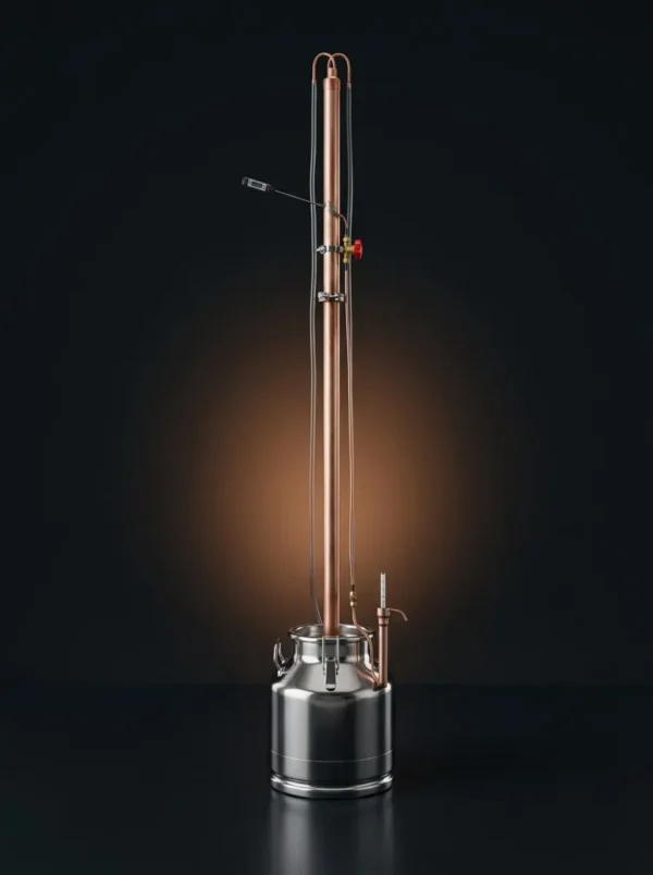 Ametist Serisi Reflux Ve Pot Still Damıtma İmbiği