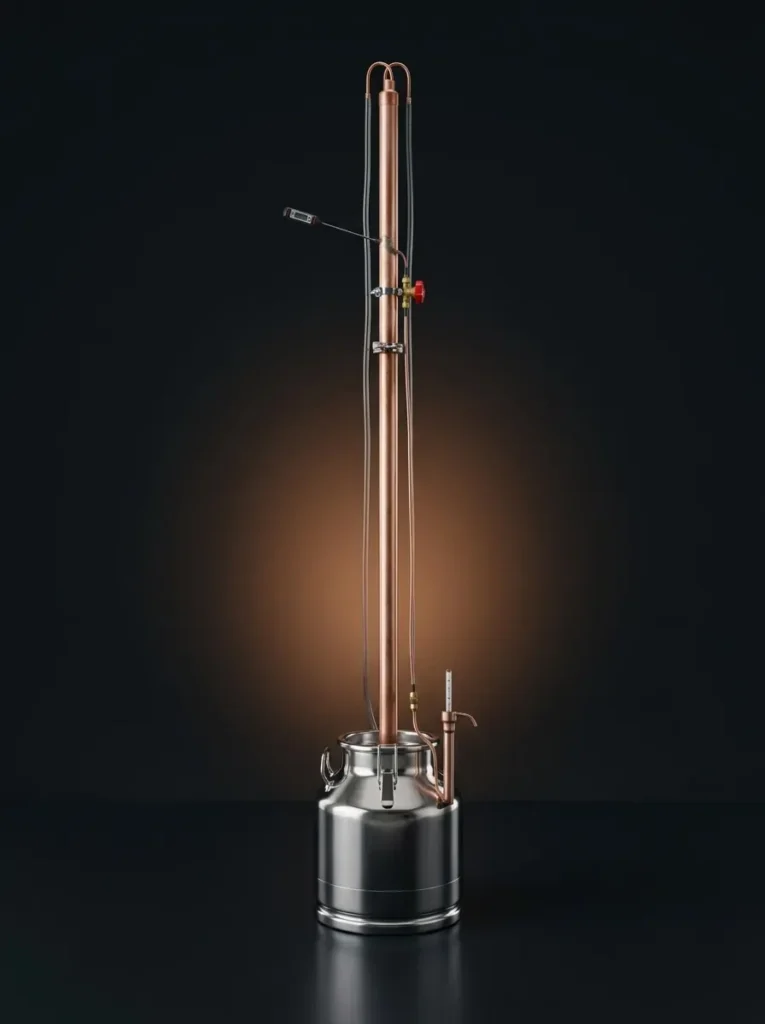 Ametist Serisi Reflux Ve Pot Still Damıtma İmbiği