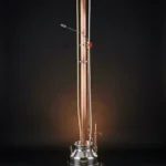 Gold Serisi 2kW Kuşak Isıtıcılı, 54mm Kolon, 2kW Eşanjör Reflux Ve Pot Still Damıtma İmbiği