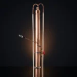 Gold Serisi 2kW Kuşak Isıtıcılı, 54mm Kolon, 2kW Eşanjör Reflux Ve Pot Still Damıtma İmbiği