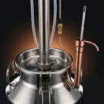 İnox Serisi Klempli Reflux Still ve Pot Still Damıtma İmbiği