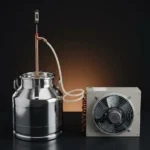 Oxiair Serisi Hava Soğutmalı Pratik Pot Still İmbik
