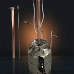 Platin Serisi 42mm Kolon Mimarisi, 1kW Eşanjör, 2500 Watt Kuşak Isıtıcı, Dimmer, Reflux Ve Pot Still Damıtma İmbiği