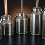Platin Serisi 42mm Kolon Mimarisi, 1kW Eşanjör, 2500 Watt Kuşak Isıtıcı, Dimmer, Reflux Ve Pot Still Damıtma İmbiği