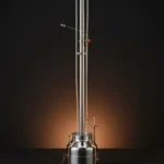Silver Serisi 2kW Kuşak Isıtıcılı, İnox 52mm Kolon, 2kW Eşanjör Reflux Ve Pot Still Damıtma İmbiği