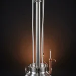 Silver Serisi 2kW Kuşak Isıtıcılı, İnox 52mm Kolon, 2kW Eşanjör Reflux Ve Pot Still Damıtma İmbiği