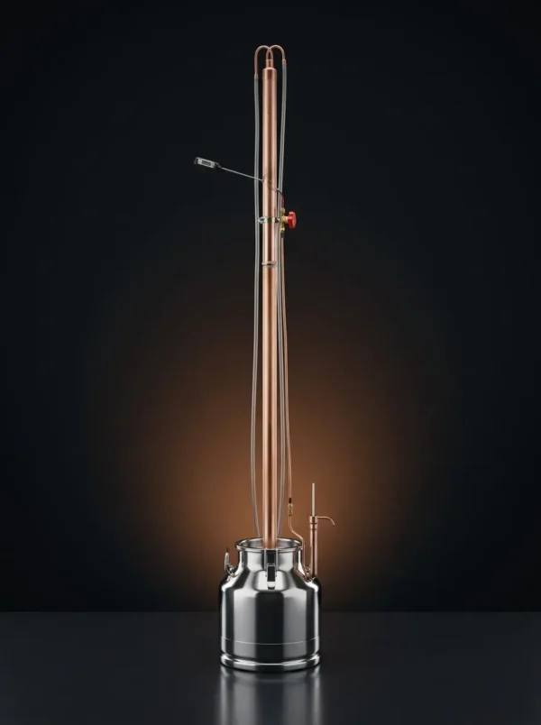 Turkuaz Serisi Reflux Ve Pot Still Damıtma İmbiği