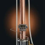 Zirkon Serisi Gözetleme Camlı, PWM Kontrollü, 2,5 kW Kuşak Isıtıcılı, 54mm Kolon, 2kW Eşanjör Reflux Ve Pot Still Damıtma İmbiği