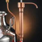 Zirkon Serisi Gözetleme Camlı, PWM Kontrollü, 2,5 kW Kuşak Isıtıcılı, 54mm Kolon, 2kW Eşanjör Reflux Ve Pot Still Damıtma İmbiği